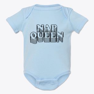   Nap Queen Retro Baby Onesie