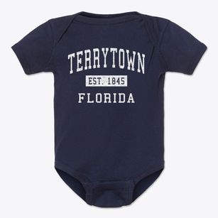 Terrytown Florida Classic Established Baby Onesie