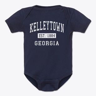 Kelleytown Georgia Classic Established Baby Onesie
