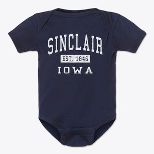 Sinclair Iowa Classic Established Baby Onesie