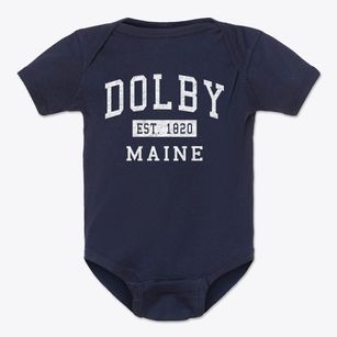 Dolby Maine Classic Established Baby Onesie