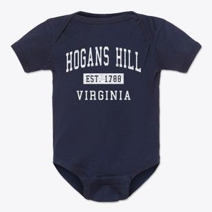 Hogans Hill Virginia Classic Established Baby Onesie