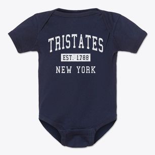 Tristates New York Classic Established Baby Onesie