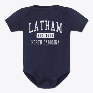 Latham North Carolina Classic Established Baby Onesie