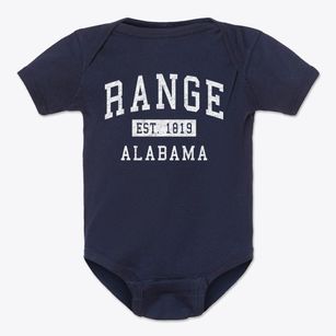 Range Alabama Classic Established Baby Onesie