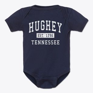 Hughey Tennessee Classic Established Baby Onesie