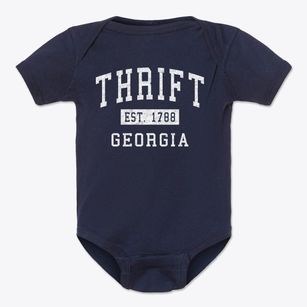 Thrift Georgia Classic Established Baby Onesie