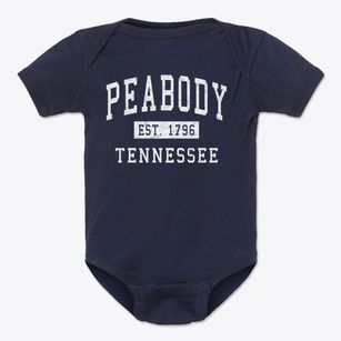 Peabody Tennessee Classic Established Baby Onesie