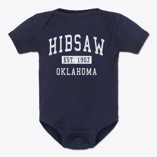 Hibsaw Oklahoma Classic Established Baby Onesie