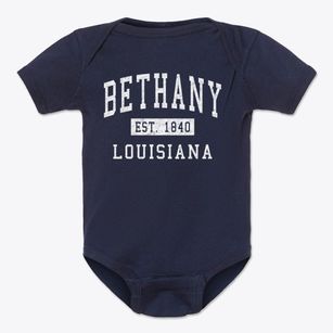 Bethany Louisiana Classic Established Baby Onesie