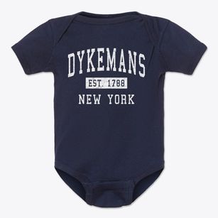 Dykemans New York Classic Established Baby Onesie