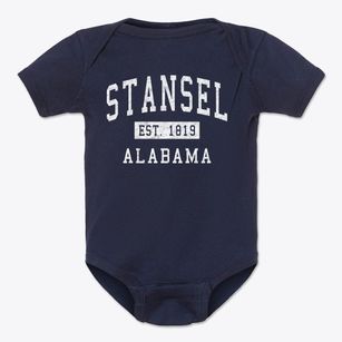 Stansel Alabama Classic Established Baby Onesie