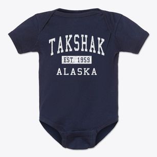 Takshak Alaska Classic Established Baby Onesie