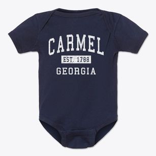 Carmel Georgia Classic Established Baby Onesie