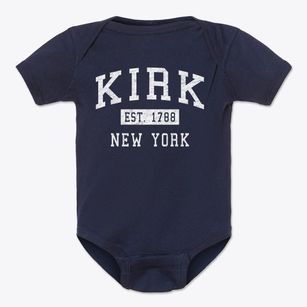 Kirk New York Classic Established Baby Onesie