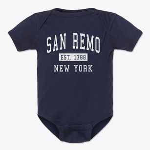 San Remo New York Classic Established Baby Onesie