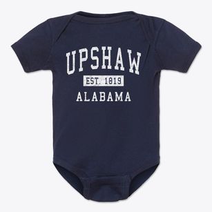 Upshaw Alabama Classic Established Baby Onesie