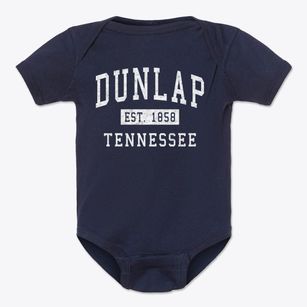 Dunlap Tennessee Classic Established Baby Onesie