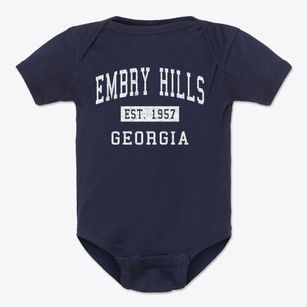 Embry Hills Georgia Classic Established Baby Onesie