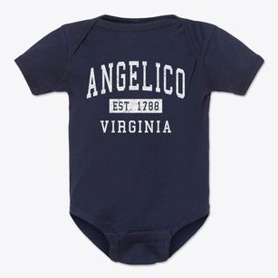 Angelico Virginia Classic Established Baby Onesie