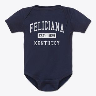 Feliciana Kentucky Classic Established Baby Onesie