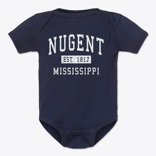 Nugent Mississippi Classic Established Baby Onesie