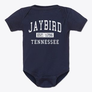 Jaybird Tennessee Classic Established Baby Onesie