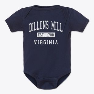 Dillons Mill Virginia Classic Established Baby Onesie