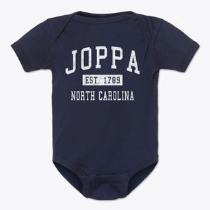 Joppa North Carolina Classic Established Baby Onesie