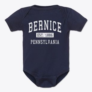 Bernice Pennsylvania Classic Established Baby Onesie