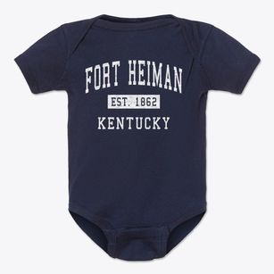 Fort Heiman Kentucky Classic Established Baby Onesie