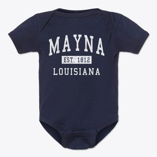 Mayna Louisiana Classic Established Baby Onesie