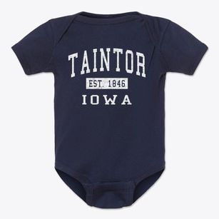 Taintor Iowa Classic Established Baby Onesie
