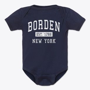 Borden New York Classic Established Baby Onesie