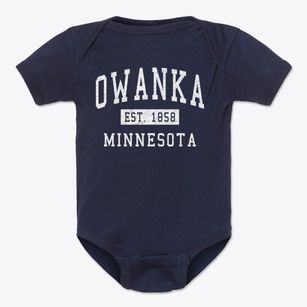 Owanka Minnesota Classic Established Baby Onesie