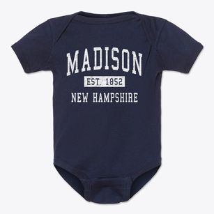 Madison New Hampshire Classic Established Baby Onesie