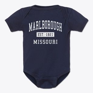 Marlborough Missouri Classic Established Baby Onesie