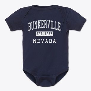 Bunkerville Nevada Classic Established Baby Onesie