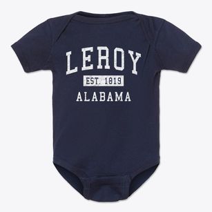 Leroy Alabama Classic Established Baby Onesie