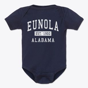 Eunola Alabama Classic Established Baby Onesie