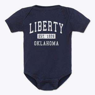 Liberty Oklahoma Classic Established Baby Onesie