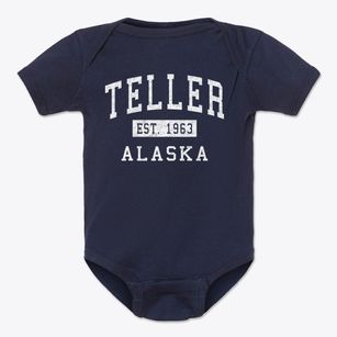 Teller Alaska Classic Established Baby Onesie