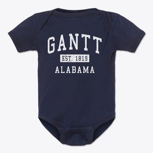 Gantt Alabama Classic Established Baby Onesie