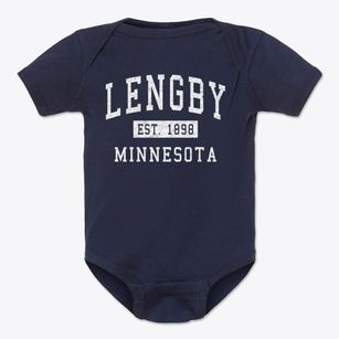 Lengby Minnesota Classic Established Baby Onesie