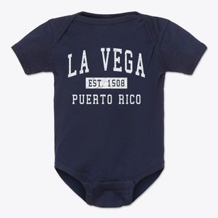 La Vega Puerto Rico Classic Established Baby Onesie