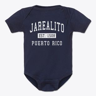Jarealito Puerto Rico Classic Established Baby Onesie