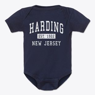 Harding New Jersey Classic Established Baby Onesie