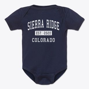 Sierra Ridge Colorado Classic Established Baby Onesie