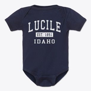 Lucile Idaho Classic Established Baby Onesie