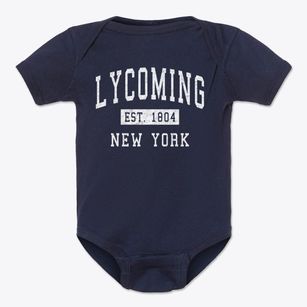 Lycoming New York Classic Established Baby Onesie